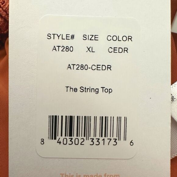 Andie Swim The String Top - Size XL - AT280 CEDR - Picture 6 of 6